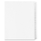 Avery Legal Exhibit Reference Divider, 25 x Divider - Printed76-100 - 25 Tab(s)/Set - 8.50" x 14" - 25 / Set - White Divider - Clear Tab, Price/ST