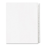 Avery Collated Legal Exhibit Dividers - Allstate Style, AVE01703