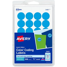 Avery Color-Coding Labels, AVE05461