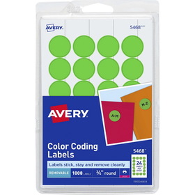 Avery Removable Color-Coding Labels