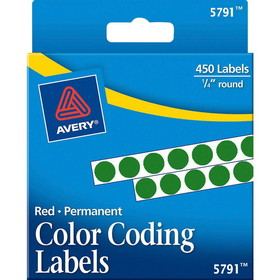 Avery 1/4" Color-Coding Labels