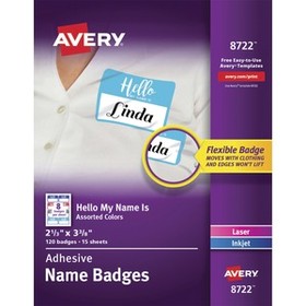 Avery&#174; Self-Adhesive Name Tags