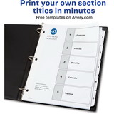 Avery Ready Index Classic Tab Binder Dividers
