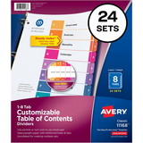 Avery Ready Index Customizable TOC Dividers