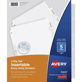Avery Big Tab Extra-Wide Insertable Dividers