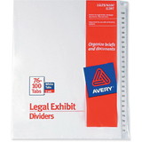 Avery Premium Collated Legal Exhibit Dividers with Table of Contents Tab - Avery Style, AVE11397