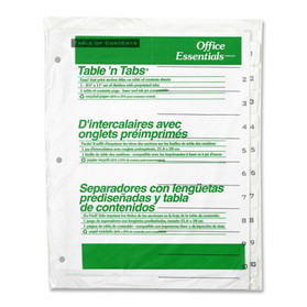 Avery Office Essentials Table 'n Tabs Dividers