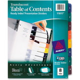 Avery Ready Index Customizable TOC Binder Dividers