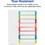 Avery Ready Index Custom TOC Binder Dividers, AVE11841, Price/ST
