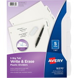 Avery Big Tab Write & Erase Dividers