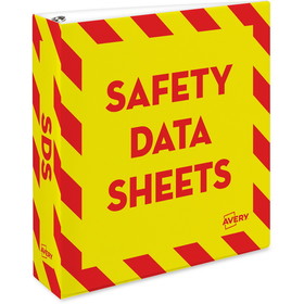 Avery Safety Data Sheets Binder, AVE18951
