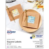 Avery® Printable Square Labels, 22565, 2