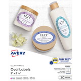 Avery Easy Peel Oval Labels