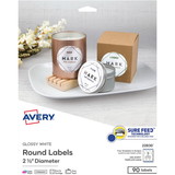 Avery Circle Labels - Sure Feed Technology