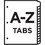 Avery Heavy-Duty Plastic A-Z Industrial Dividers, Price/ST