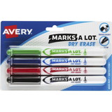 Avery Pen-Style Dry Erase Markers, AVE24459