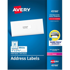 Avery Address Labels - Sure Feed Technology