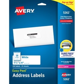 Avery Easy Peel Mailing Laser Labels