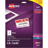 Avery Laminated I.D. Cards
