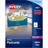 Avery Laser Postcard - White, AVE5889