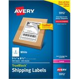 Avery TrueBlock Shipping Label, AVE5912