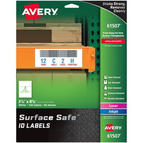Avery Surface Safe ID Label, AVE61507