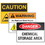 Avery 8"x8" Removable Label Safety Signs, Price/PK