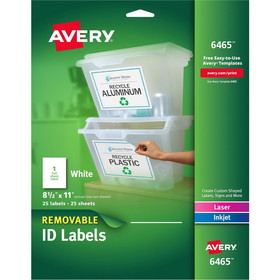 Avery ID Label, AVE6465