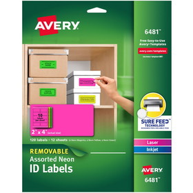 Avery Multipurpose Oval Labels