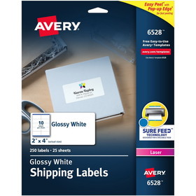 Avery Easy Peel Shipping Label