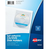 Avery Vinyl Self-Adhesive Media/CD/DVD Pockets
