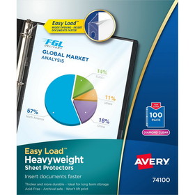 Avery Heavyweight Sheet Protectors -Acid-free, Archival-safe, Top-loading