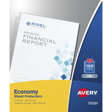Avery Economy-Weight Sheet Protectors, AVE75091