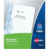 Avery Recycled Sheet Protectors - Acid-free, Archival-Safe, Top-Loading