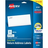 Avery® Easy Peel Inkjet Return Address Labels
