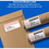 Avery White Shipping Labels, AVE8363, Price/BX