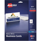 Avery Inkjet Business Card - White