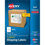 Avery TrueBlock Shipping Label, AVE8465