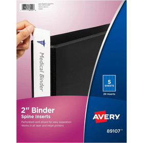 Avery Binder Spine Inserts, AVE89107