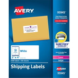 Avery Shipping Labels - Sure Feed Technology