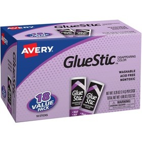 Avery&#174; Glue Stic Disappearing Purple Color