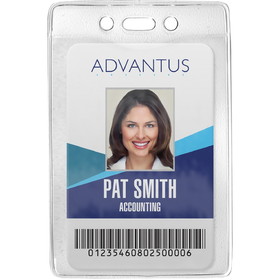 Advantus Vertical Security Badge Holder