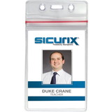 SICURIX Sealable ID Badge Holder, BAU47840