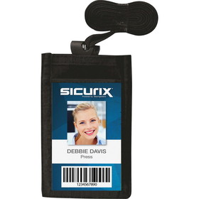 SICURIX Carrying Case (Pouch) for Business Card - Vertical