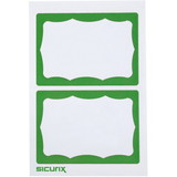 SICURIX Self-adhesive Visitor Badge, BAU67646