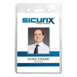 SICURIX ID Badge Holder - Vertical
