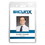 SICURIX ID Badge Holder - Vertical, Price/PK