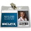 SICURIX Horizontal Badge Holder with Clip, Price/PK