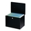 Buddy 0604 Hanging File Box with Two Keys, External Dimensions: 13.5" Width x 10" Depth x 10.9" Height - Steel - Black - File - 1 Each, Price/EA