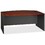 bbf Series C Bowfront Desk, 71" Width x 36.1" Depth x 29.8" HeightFile Drawer(s) - Pressboard, Polyvinyl Chloride (PVC) - Graphite, Hansen Cherry, Price/EA